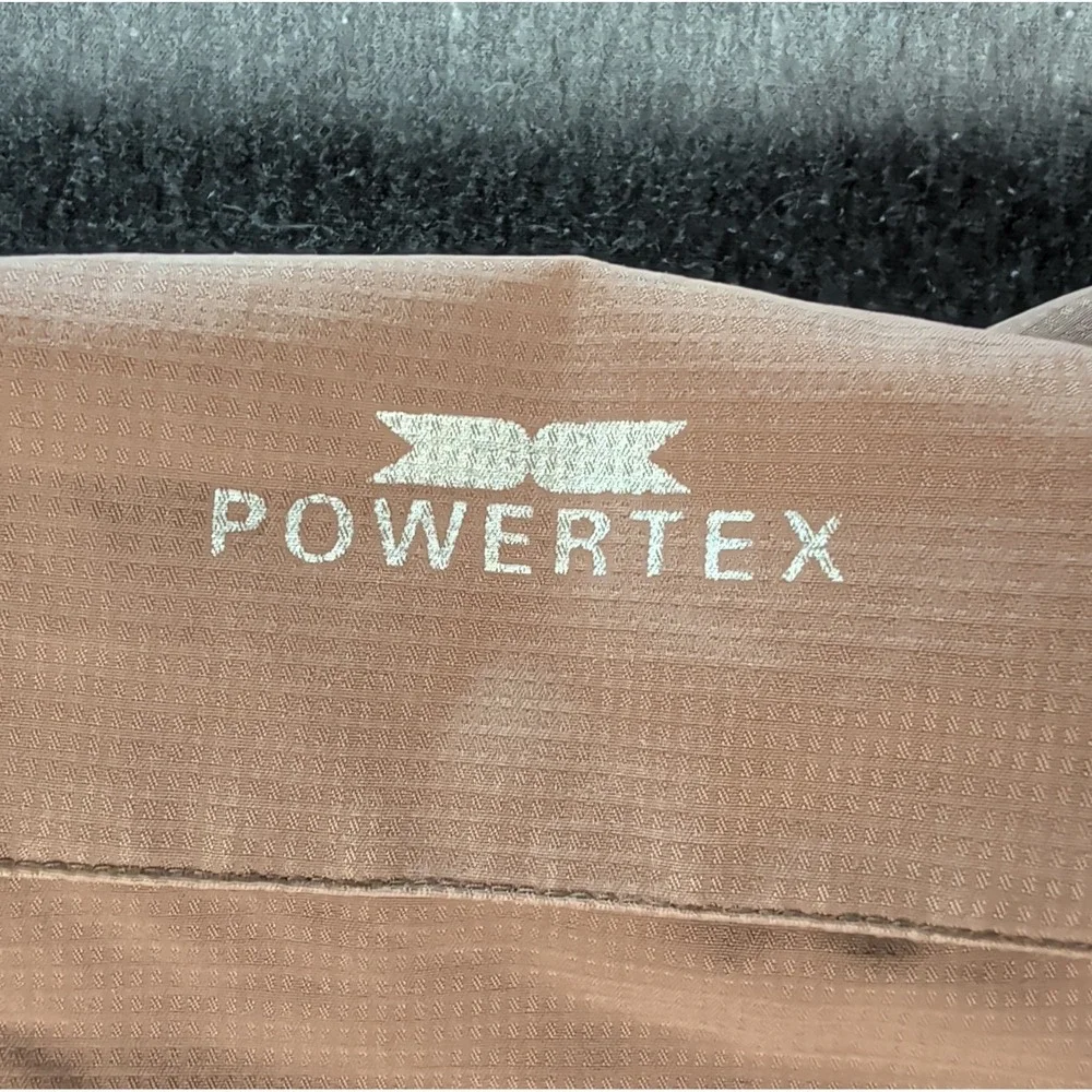 Vtg 90s Waterproof Jacket Mens Salewa Powertex Size XL Brown Full Zip Gorpcore